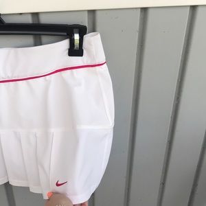 Bright White Nike Tennis/Golf Skirt